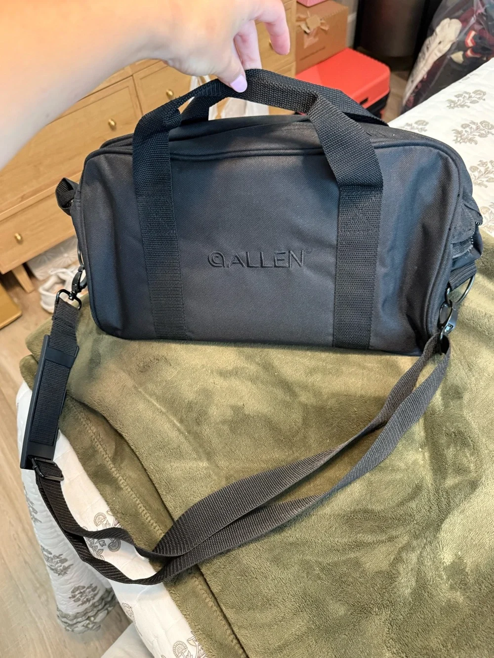 Tactical Gun Range/ Duffel Bag - Black